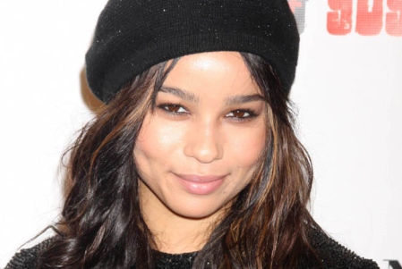 Zoe Kravitz verzichtet auf viel Make-up