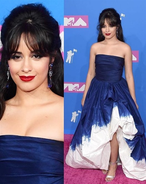 Camila Cabello in Oscar De La Renta