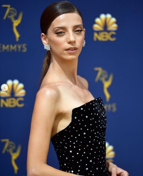 Angela Sarafyan in Christian Siriano 2