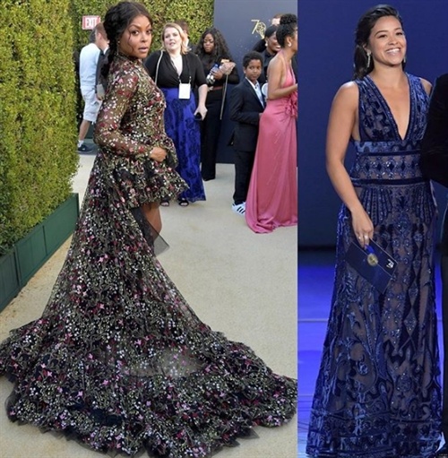 Taraji P Henson in Giambattista Valli, Gina Rodriguez in Zuhair Murad