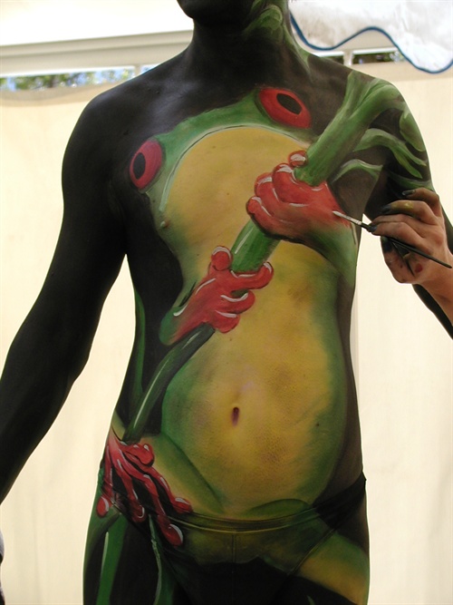 Werden Sie das Bodypainting-Model 2012?